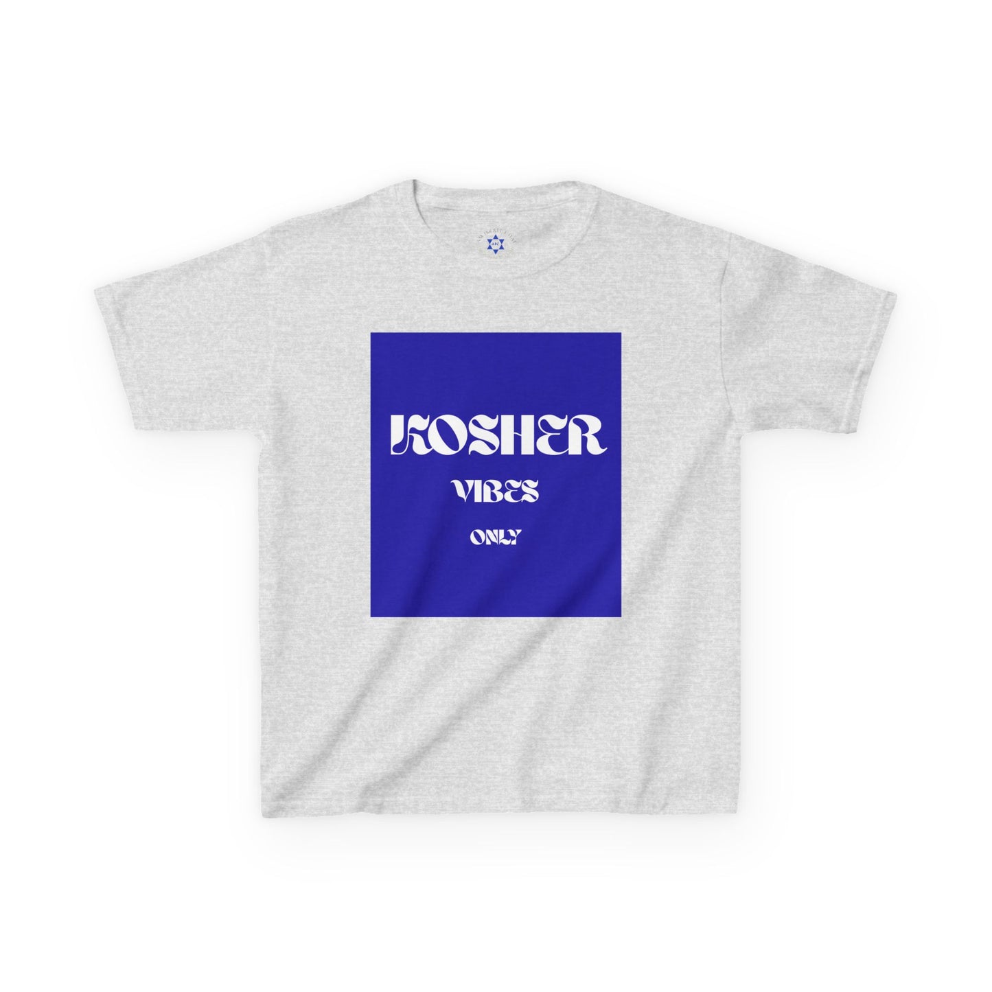 Kosher Vibes Only T-Shirt – Trendy Am Israel Chai Club - Variety of Colors