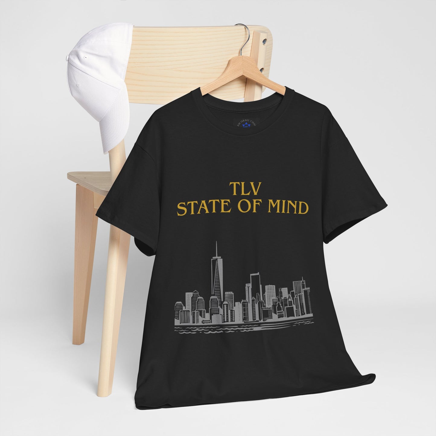 TLV State of Mind T-Shirt – Tel Aviv Skyline (Multiple Colors)