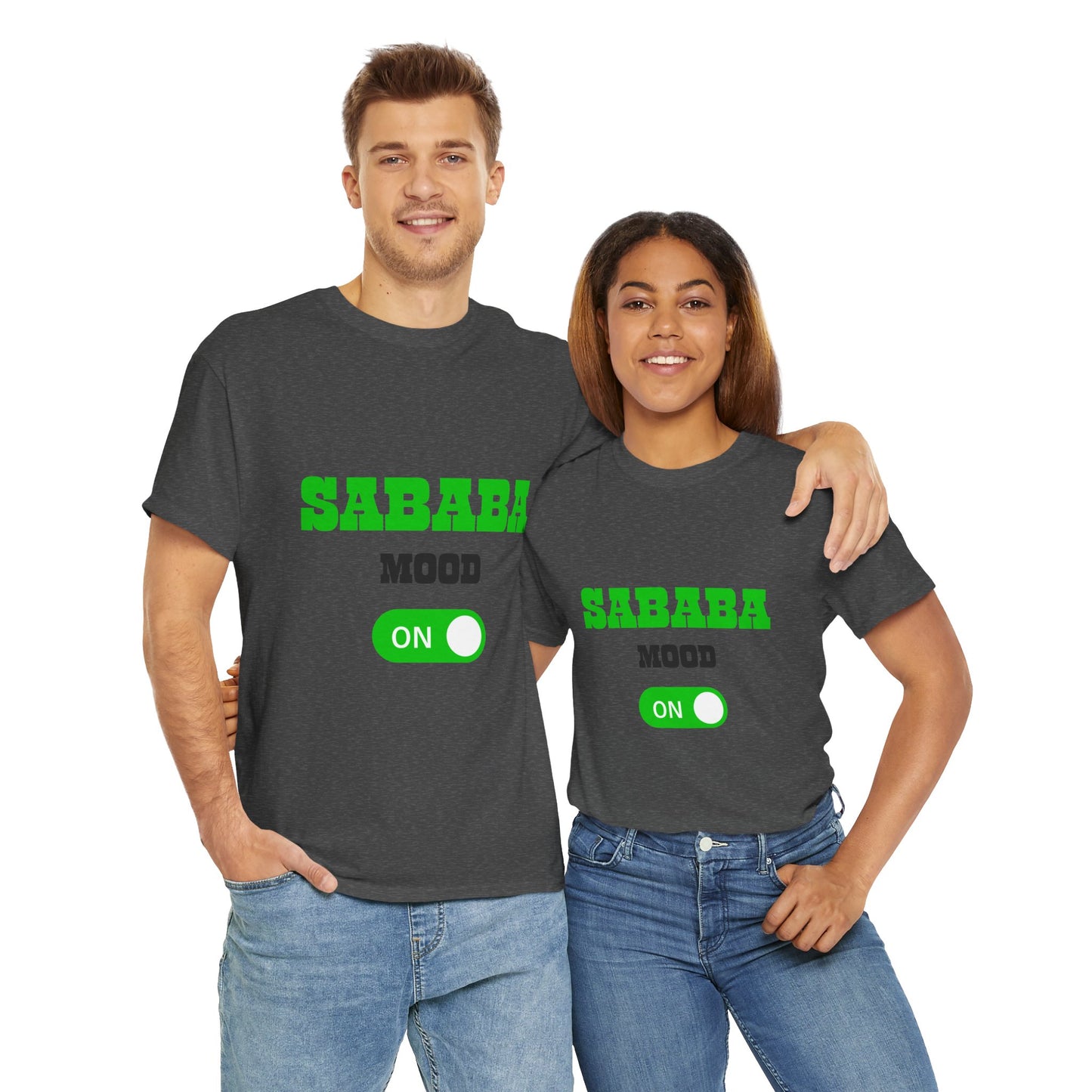 Sababa Mood On T-Shirt – Trendy Israeli Vibes (Multiple Colors)
