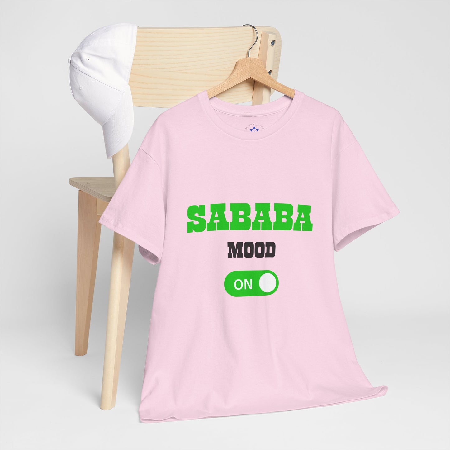Sababa Mood On T-Shirt – Trendy Israeli Vibes (Multiple Colors)