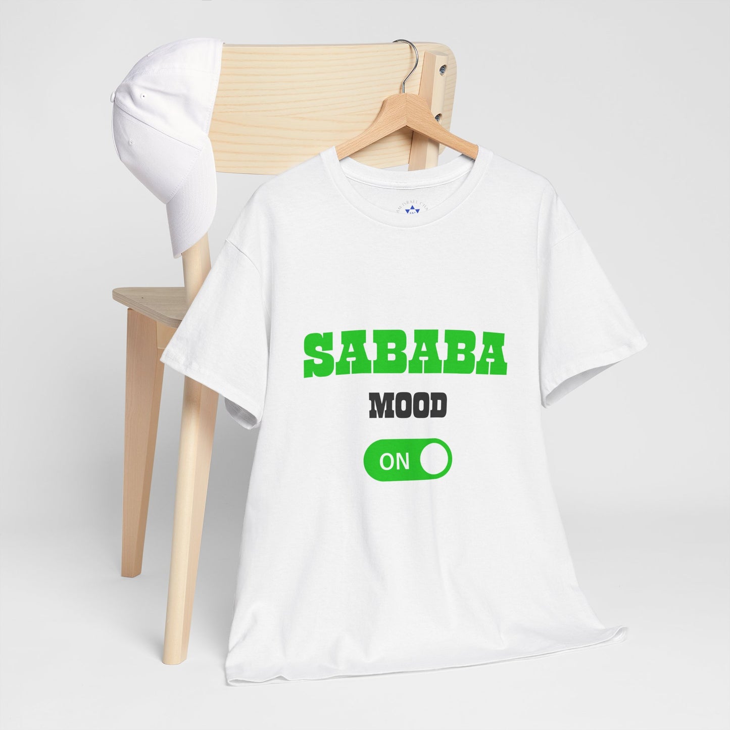 Sababa Mood On T-Shirt – Trendy Israeli Vibes (Multiple Colors)