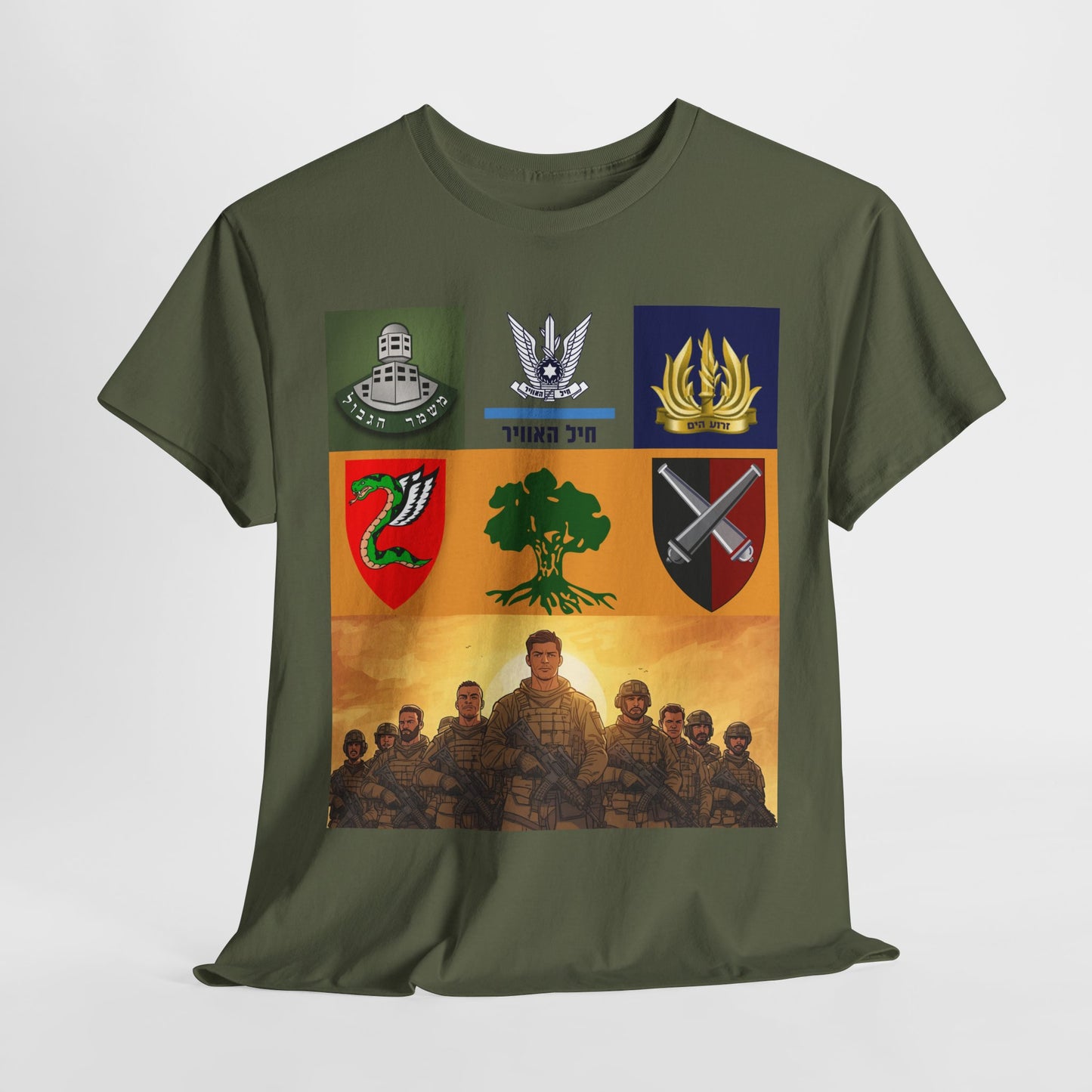 IDF Units T-Shirt – Israeli Pride