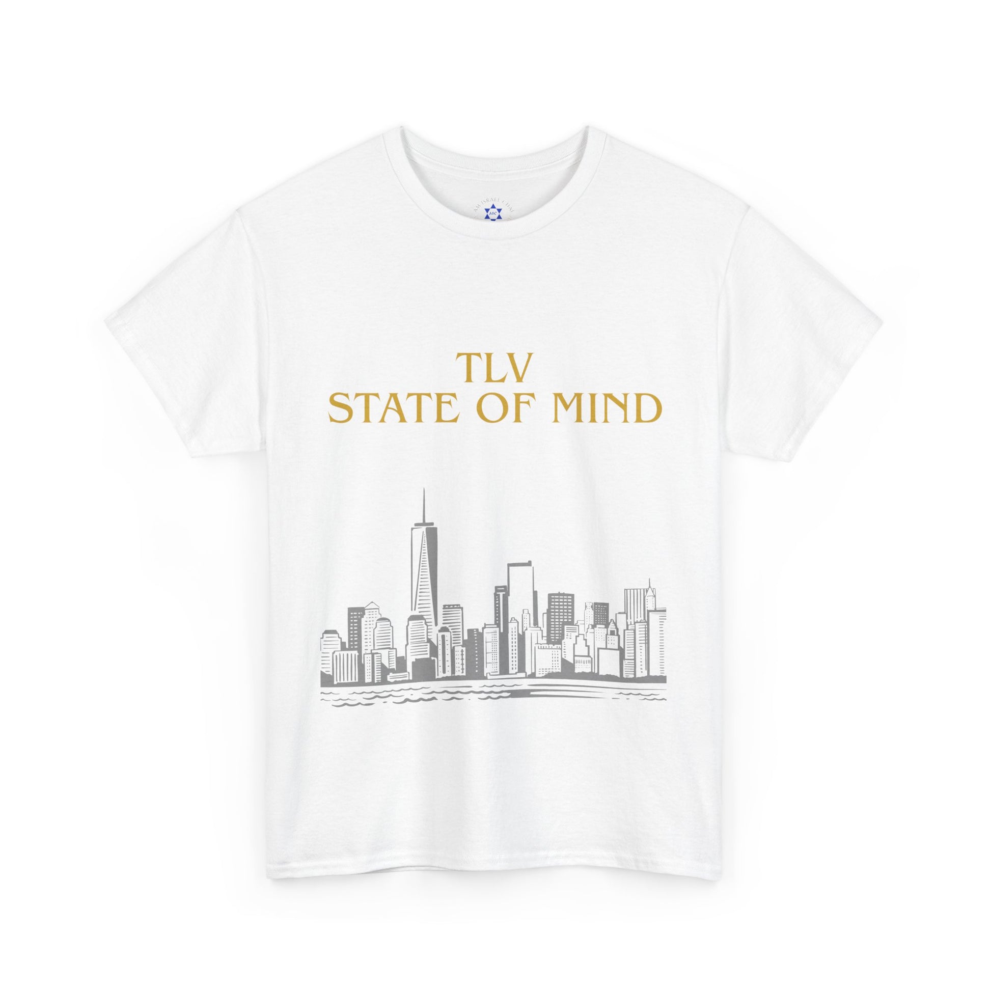 TLV State of Mind T-Shirt – Tel Aviv Skyline (Multiple Colors)