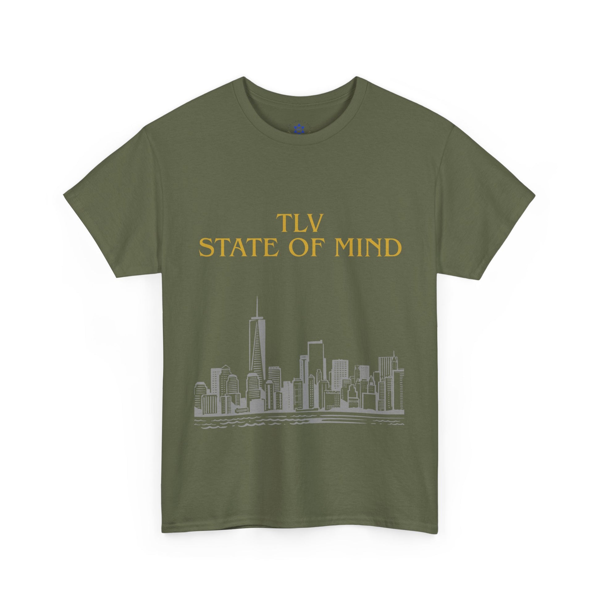 TLV State of Mind T-Shirt – Tel Aviv Skyline (Multiple Colors)
