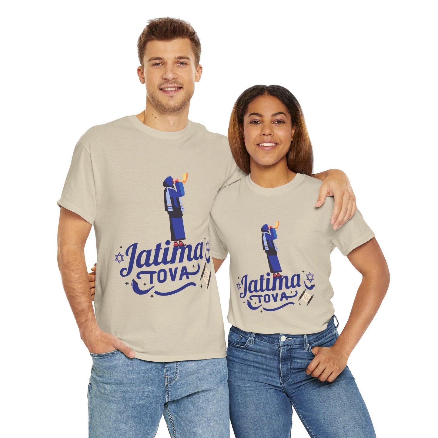 Jatima Tova T-Shirt – Yom Kippur Inspired Design (Multiple Colors)