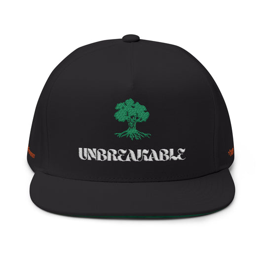 Unbreakable Golani Flat Bill Cap (Embroidery)