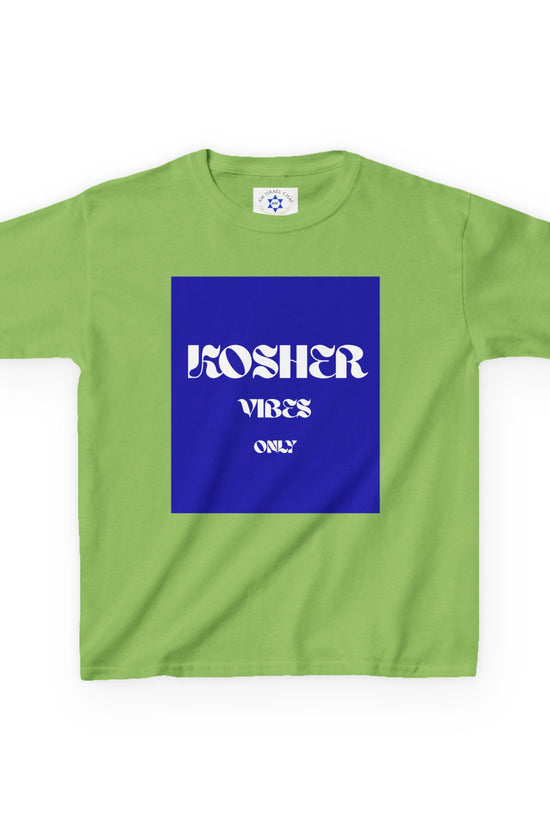 Kids Kosher Vibes Only T-Shirt –  Am Israel Chai Club
