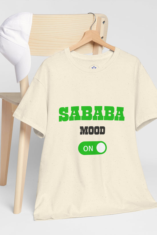 Sababa Mood On T-Shirt – Trendy Israeli Vibes (Multiple Colors)