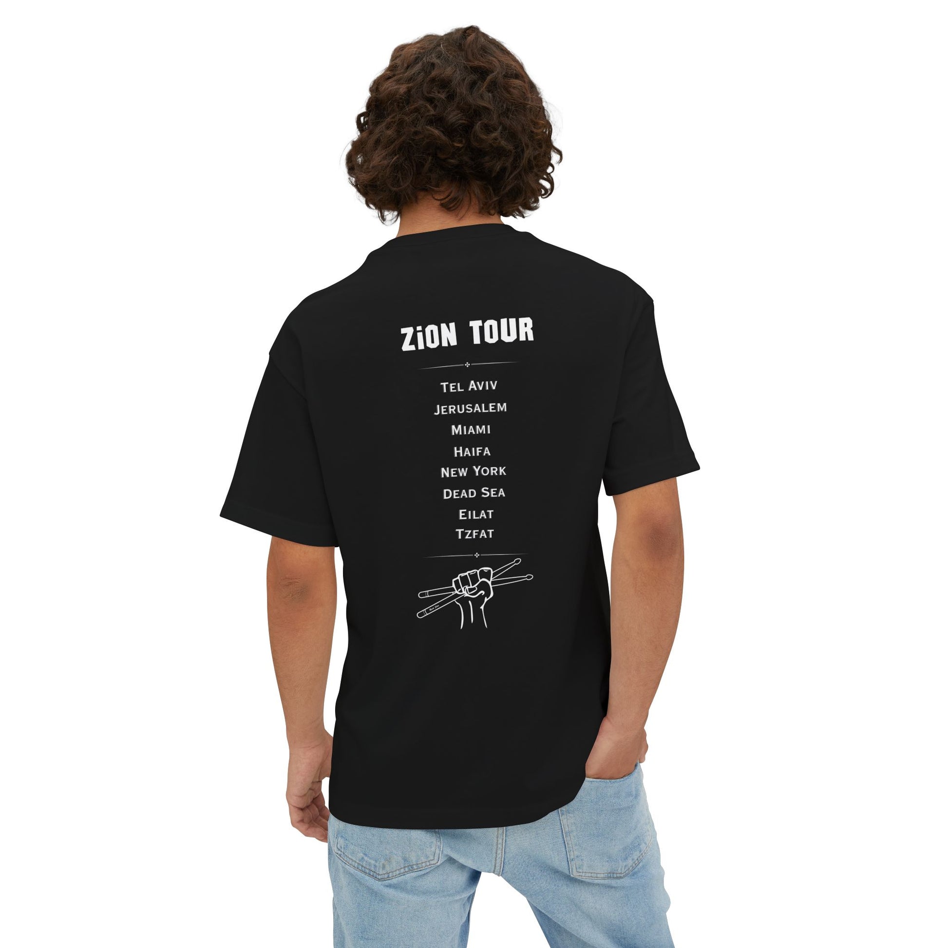 AIC rock band Tour oversized Tee