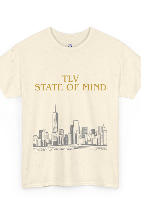 TLV State of Mind T-Shirt – Tel Aviv Skyline (Multiple Colors)