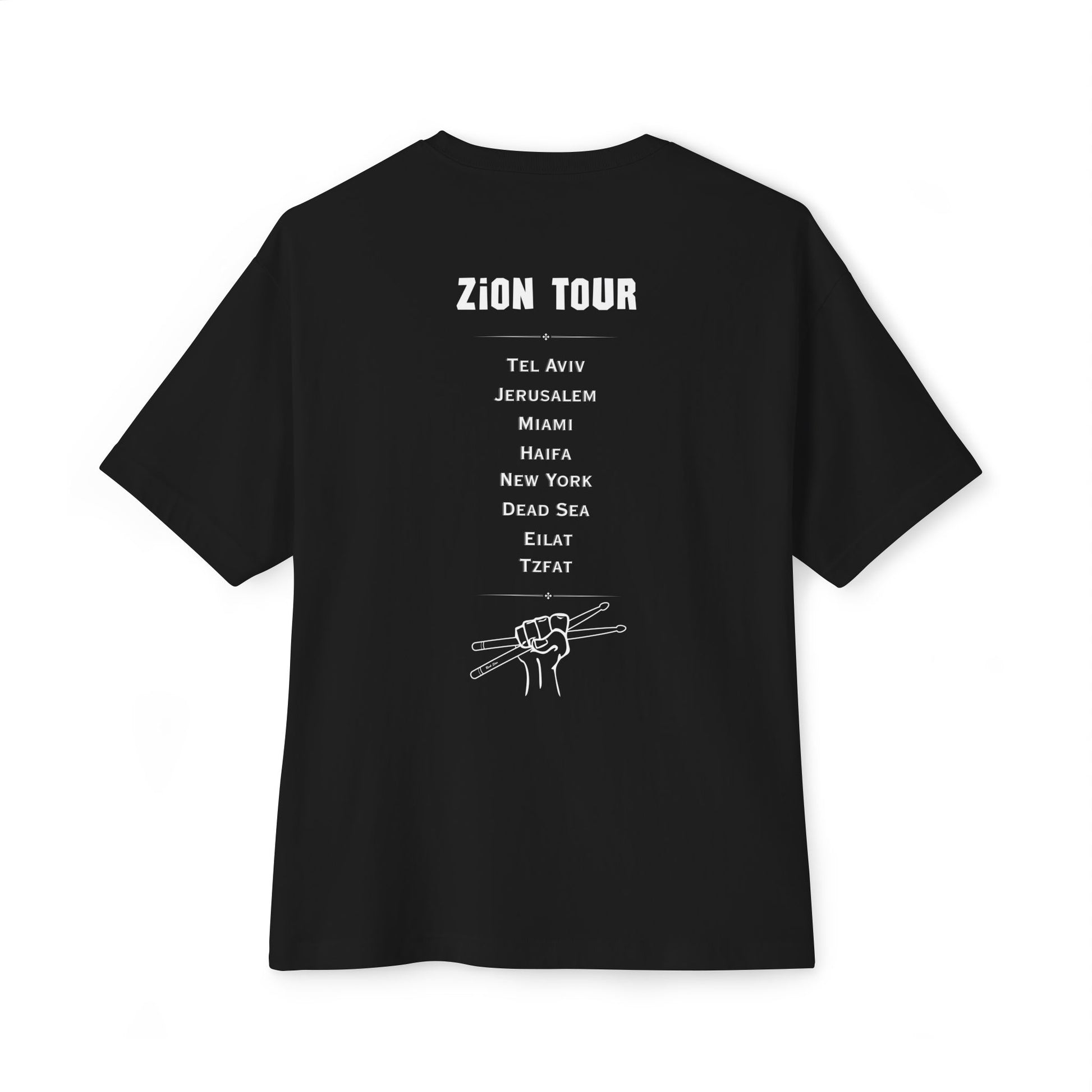 AIC rock band Tour oversized Tee