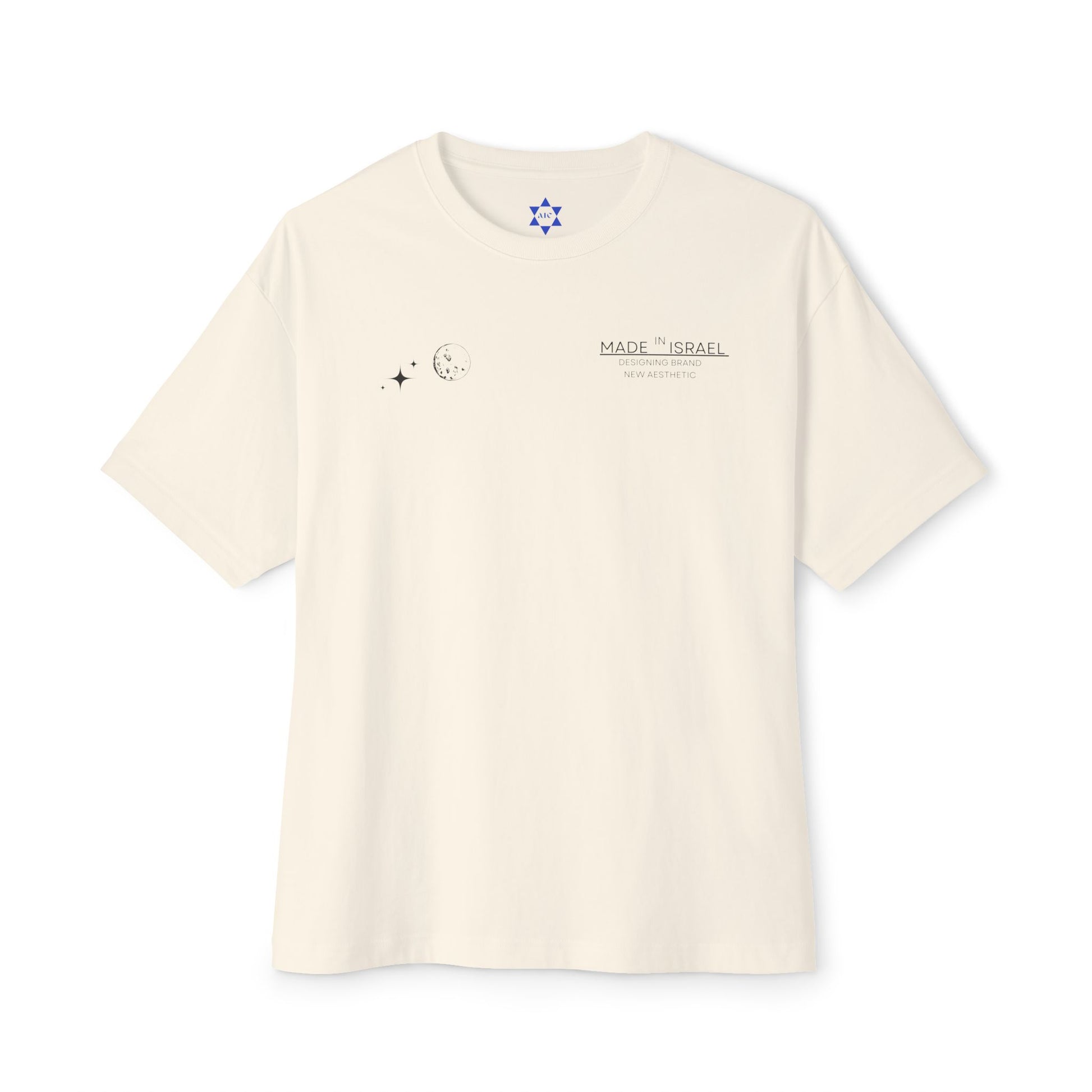 Made in Israel Minimal Oversized Boxy Tee