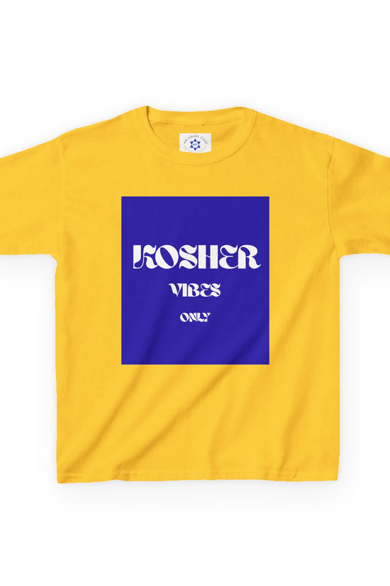 Kids Kosher Vibes Only T-Shirt –  Am Israel Chai Club