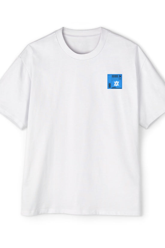 Oversized white Magen David – Modern Jewish Streetwear