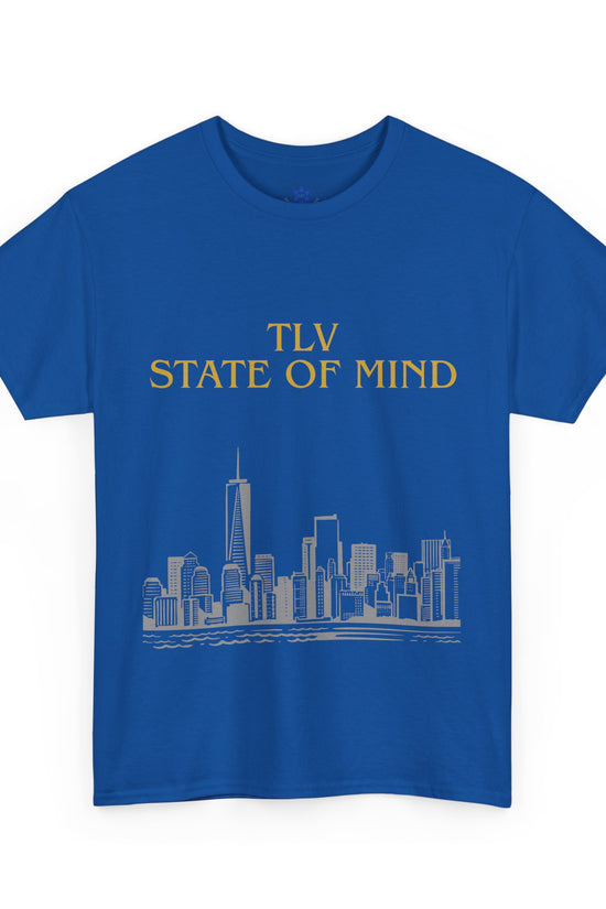 TLV State of Mind T-Shirt – Tel Aviv Skyline (Multiple Colors)