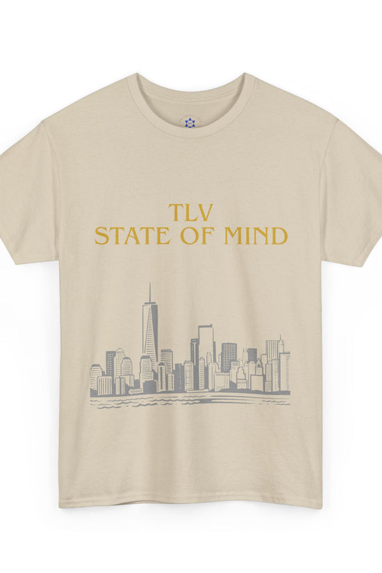 TLV State of Mind T-Shirt – Tel Aviv Skyline (Multiple Colors)