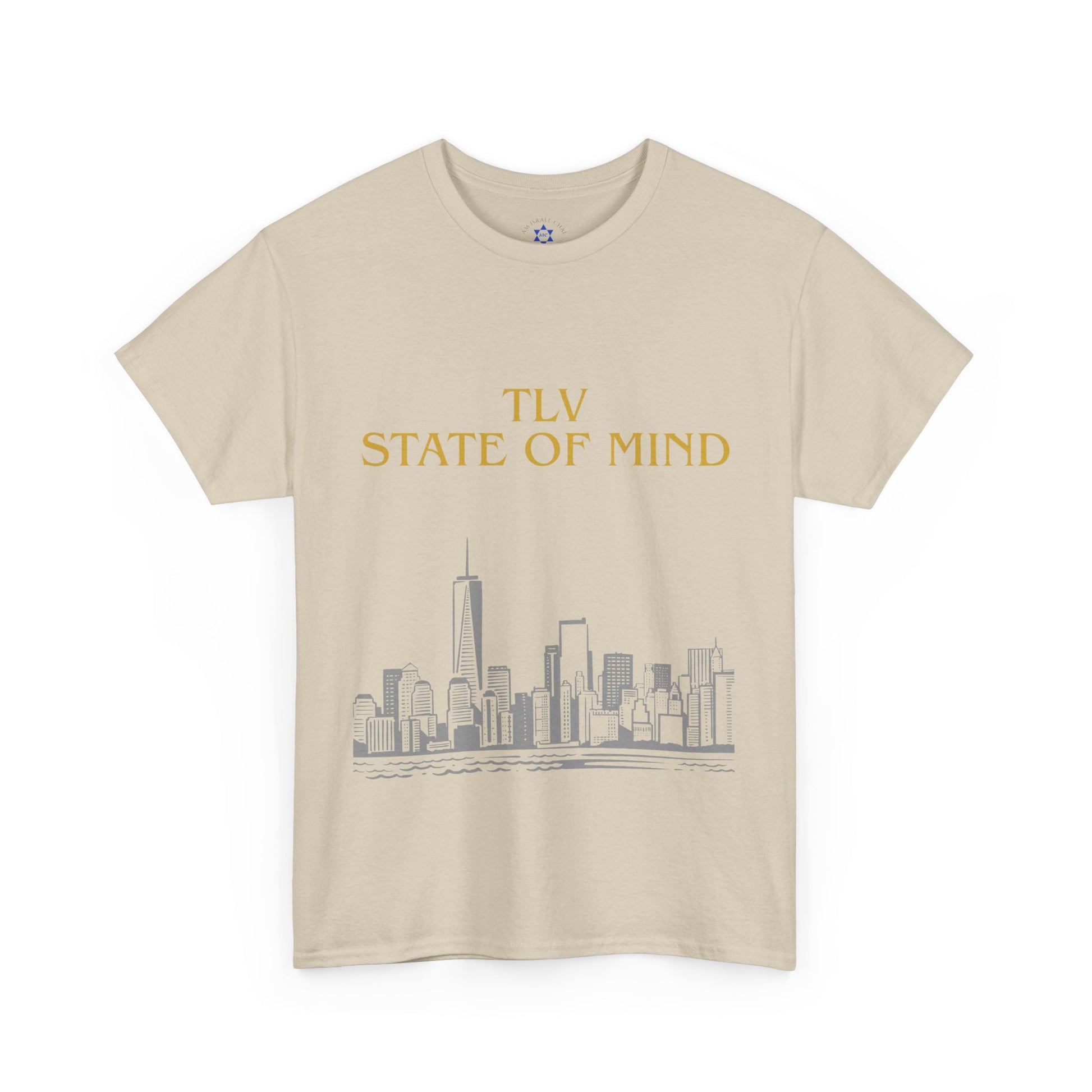 TLV State of Mind T-Shirt – Tel Aviv Skyline (Multiple Colors)