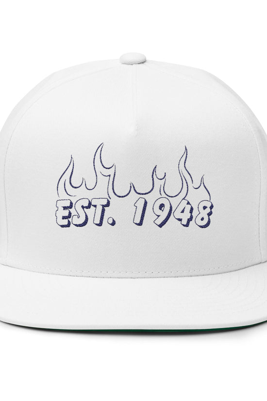 EST. 1948 Flame Snapback Cap