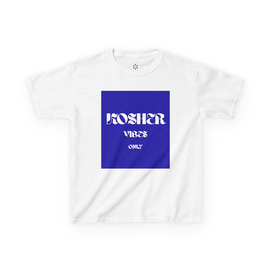 Kosher Vibes Only T-Shirt – Trendy Am Israel Chai Club - Variety of Colors