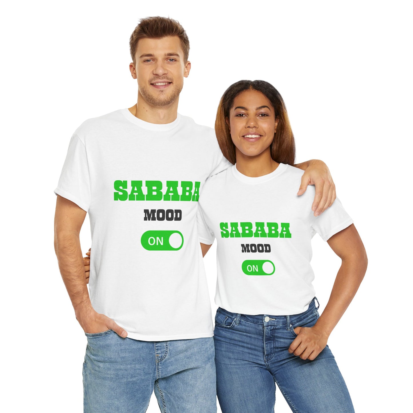 Sababa Mood On T-Shirt – Trendy Israeli Vibes (Multiple Colors)