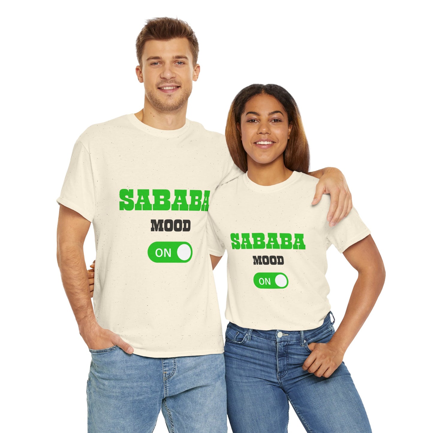 Sababa Mood On T-Shirt – Trendy Israeli Vibes (Multiple Colors)