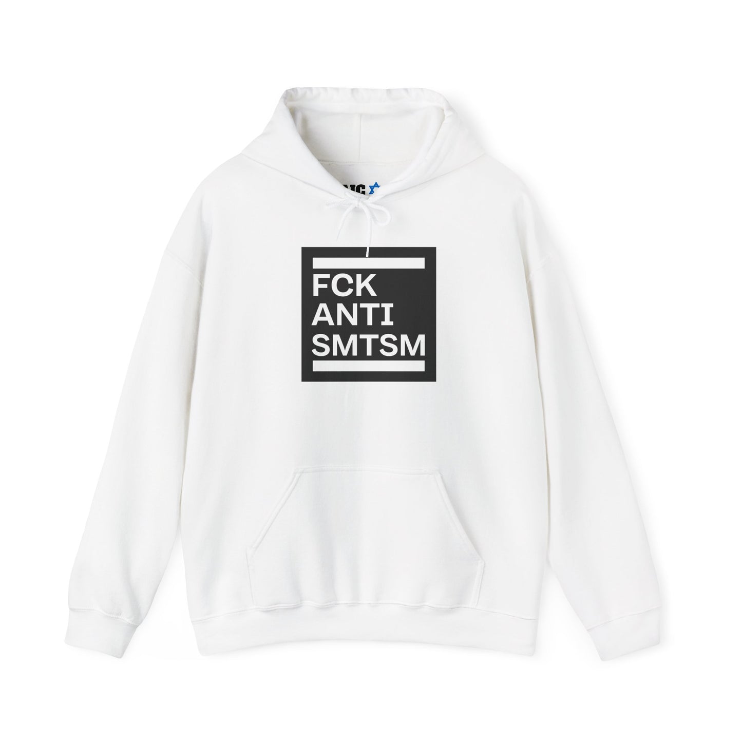 FCK Antisemitism Hoodie + Am Israel Chai Desing