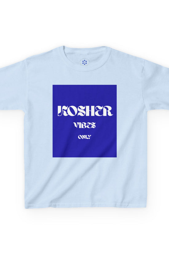 Kids Kosher Vibes Only T-Shirt –  Am Israel Chai Club