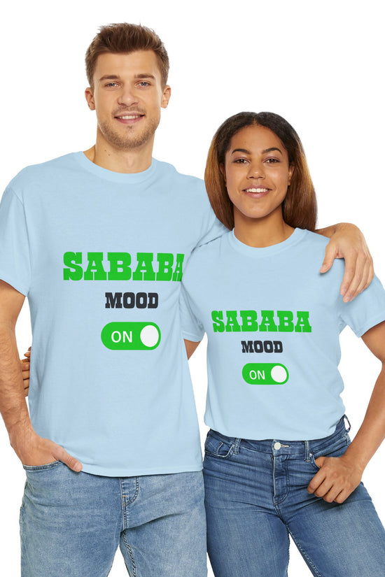 Sababa Mood On T-Shirt – Trendy Israeli Vibes (Multiple Colors)