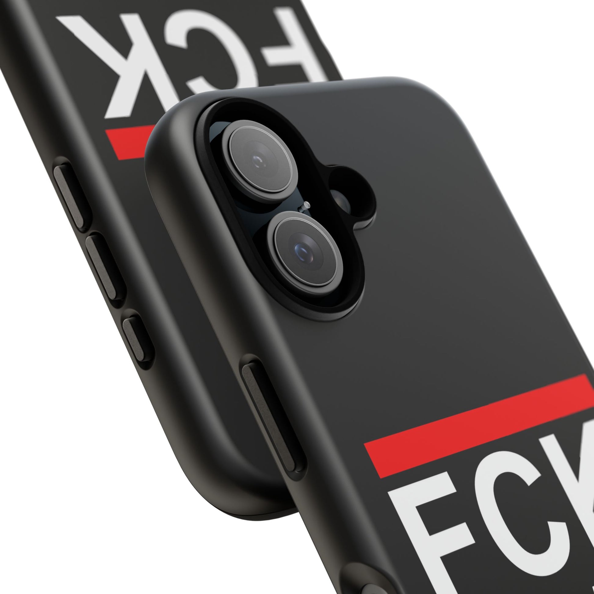 iPhone 16 "FCK HMS" protective Phone cover.