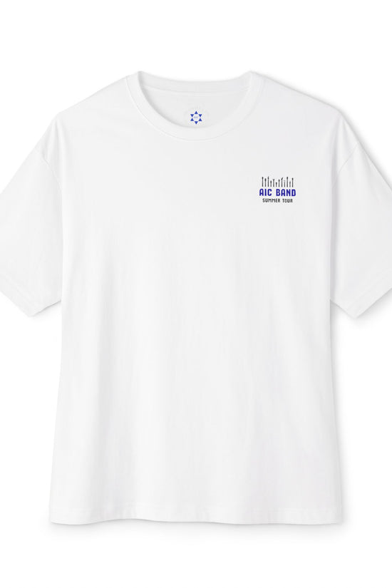 AIC rock band Tour oversized Tee