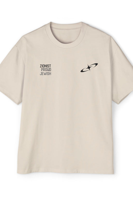 Zionist Proud Jewish Oversized Tee