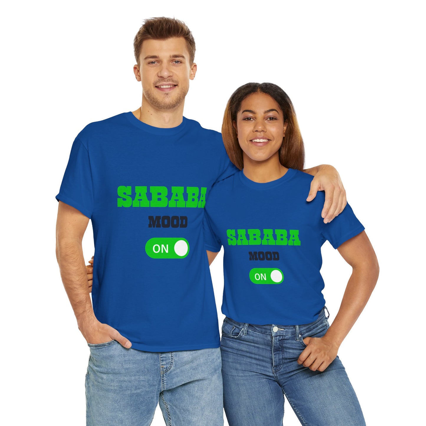 Sababa Mood On T-Shirt – Trendy Israeli Vibes (Multiple Colors)