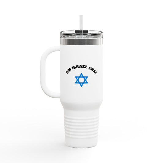 Keep It Zionist – Am Israel Chai Tumbler