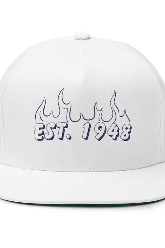 EST. 1948 Flame Snapback Cap