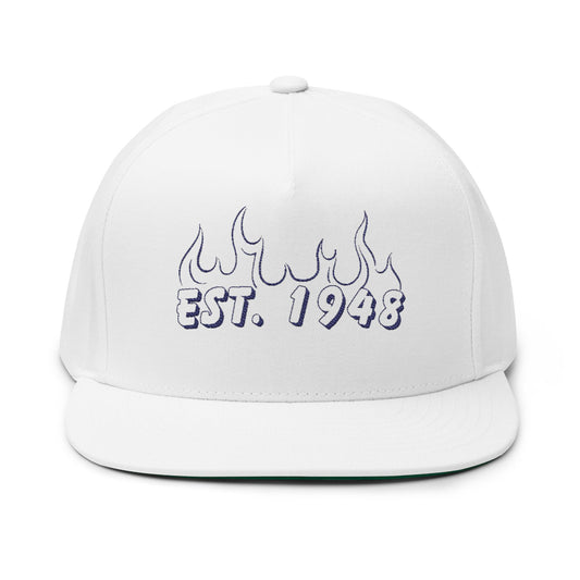 EST. 1948 Flame Snapback Cap