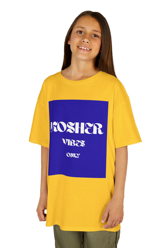 Kids Kosher Vibes Only T-Shirt –  Am Israel Chai Club