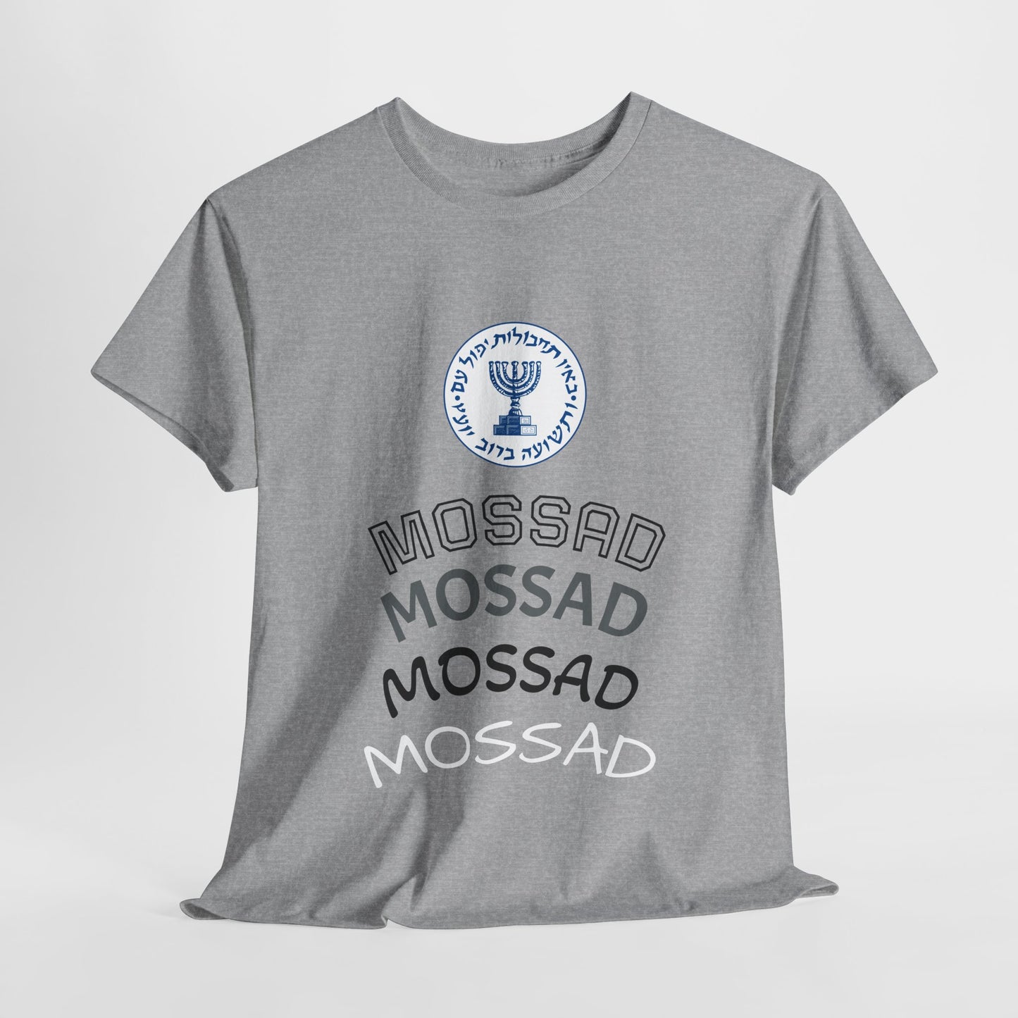 Mossad Logo T-Shirt – Bold Israeli Style | Available in Multiple Colors