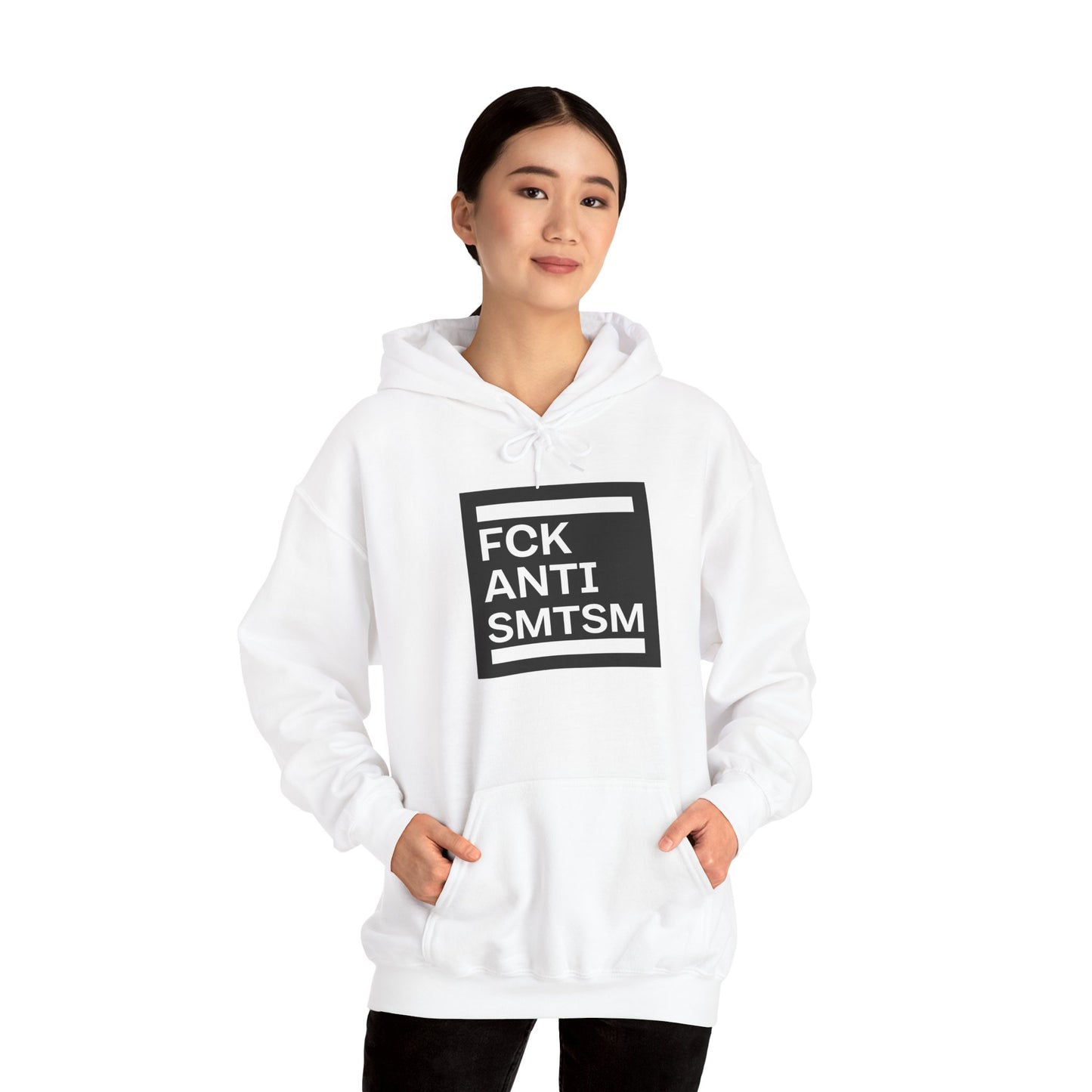 FCK Antisemitism Hoodie + Am Israel Chai Desing