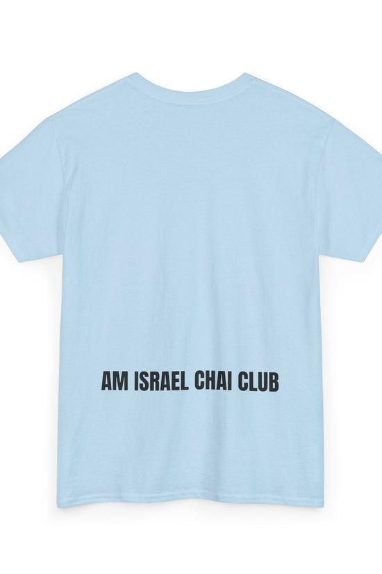 Kosher Vibes Only T-Shirt – Trendy Am Israel Chai Club -Variety of Colors