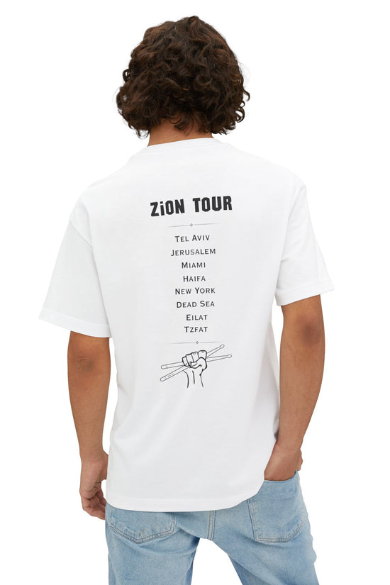 AIC rock band Tour oversized Tee