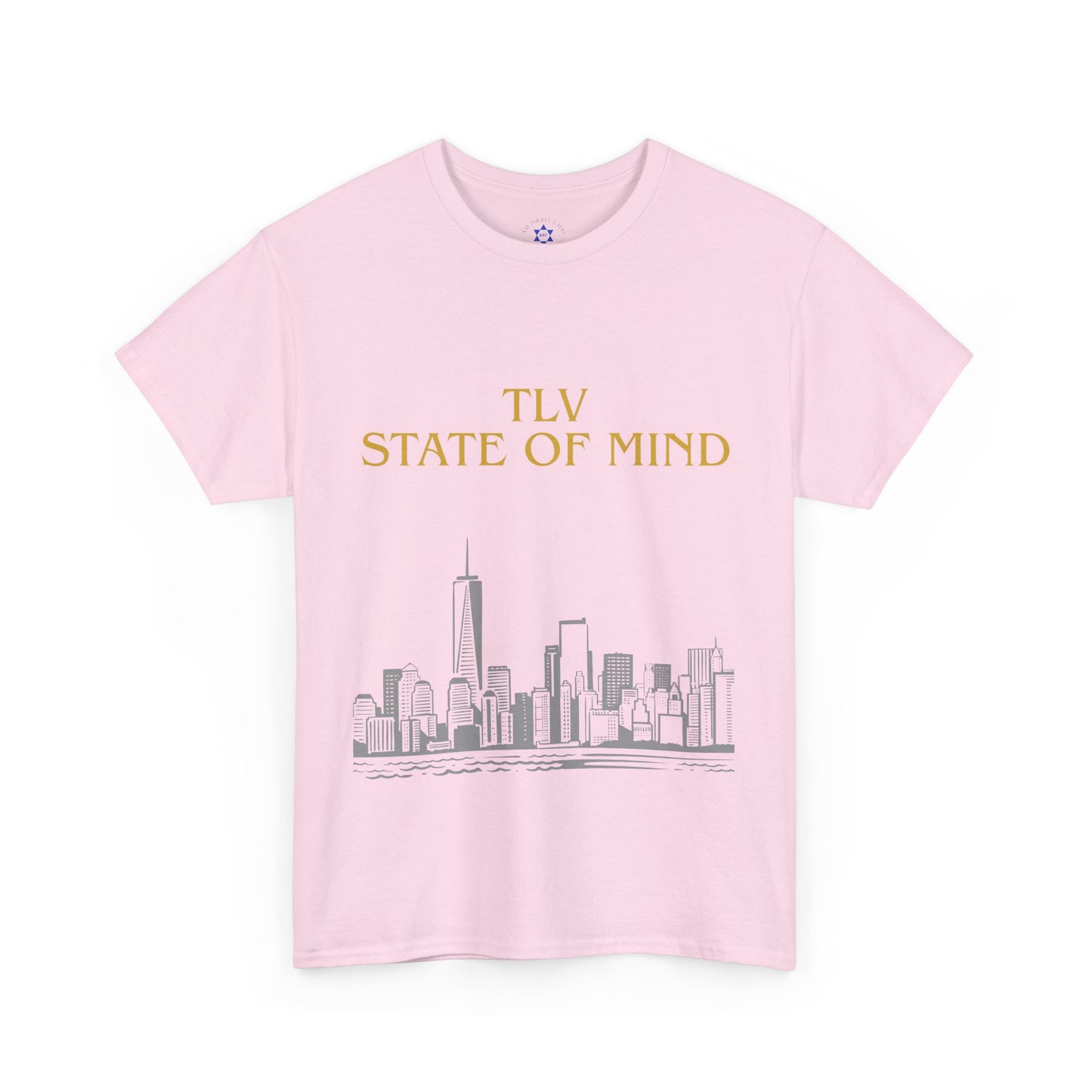 TLV State of Mind T-Shirt – Tel Aviv Skyline (Multiple Colors)