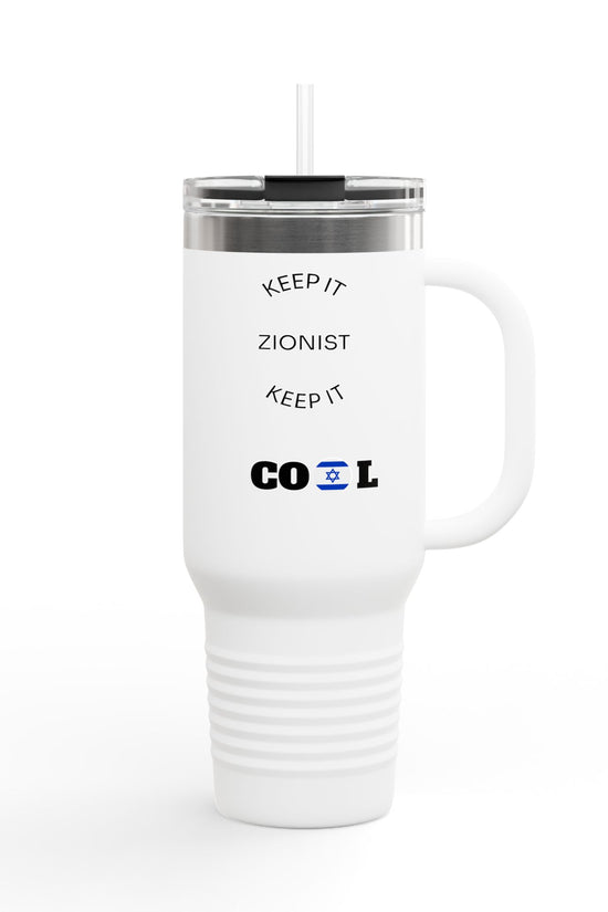 Keep It Zionist – Am Israel Chai Tumbler