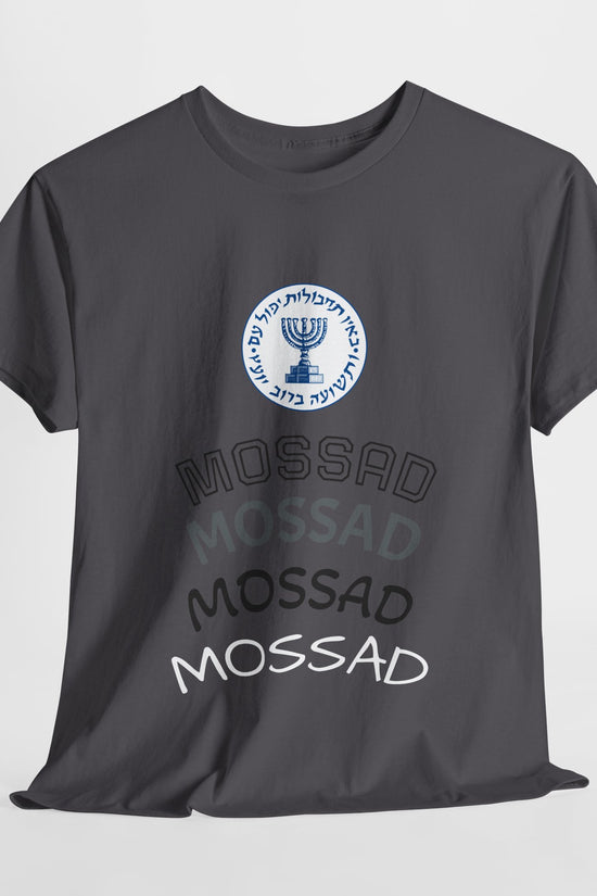Mossad Logo T-Shirt – Bold Israeli Style | Available in Multiple Colors