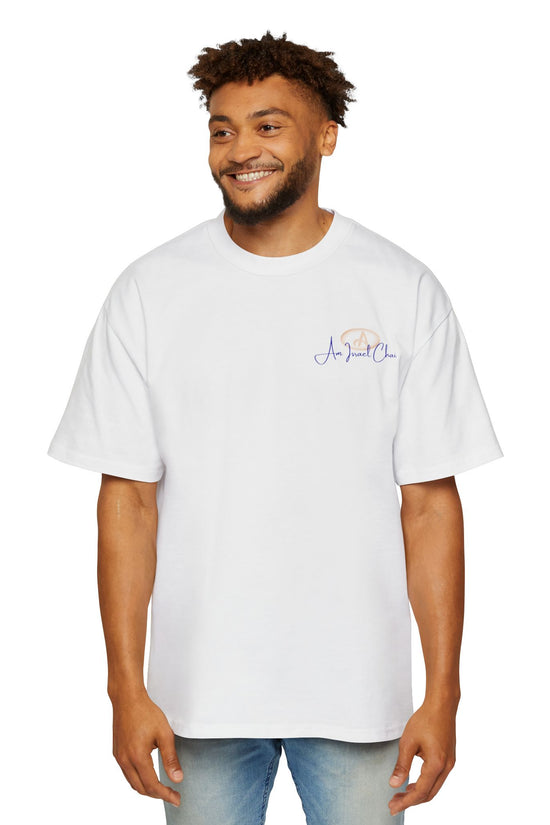 Oversized “Am Israel Chai” Tee – Chai Club Edition