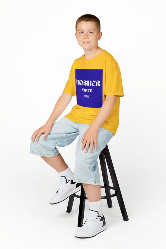 Kids Kosher Vibes Only T-Shirt –  Am Israel Chai Club