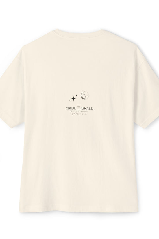 Made in Israel Minimal Oversized Boxy Tee