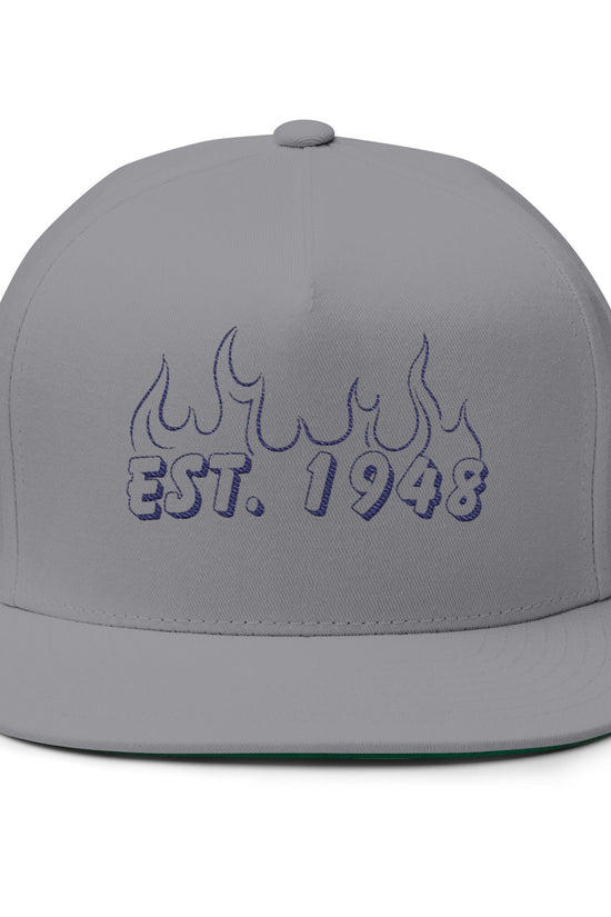 EST. 1948 Flame Snapback Cap