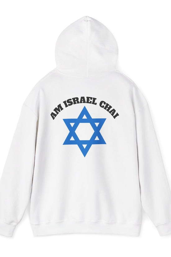 FCK Antisemitism Hoodie + Am Israel Chai Desing