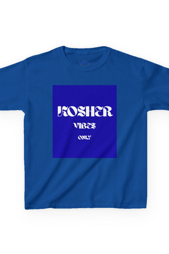Kids Kosher Vibes Only T-Shirt –  Am Israel Chai Club