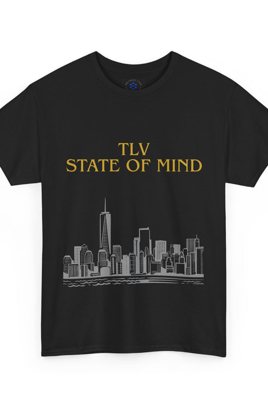 TLV State of Mind T-Shirt – Tel Aviv Skyline (Multiple Colors)